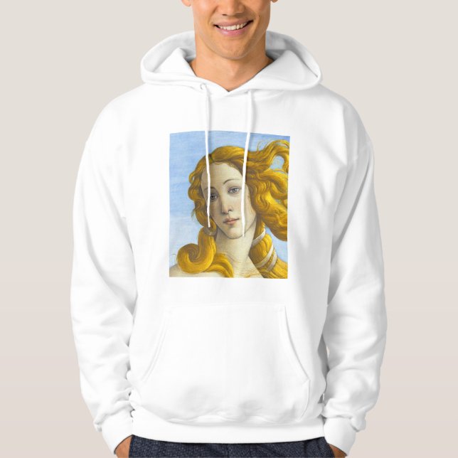 Sandro Botticelli - Birth of Venus Detail Hoodie (Front)