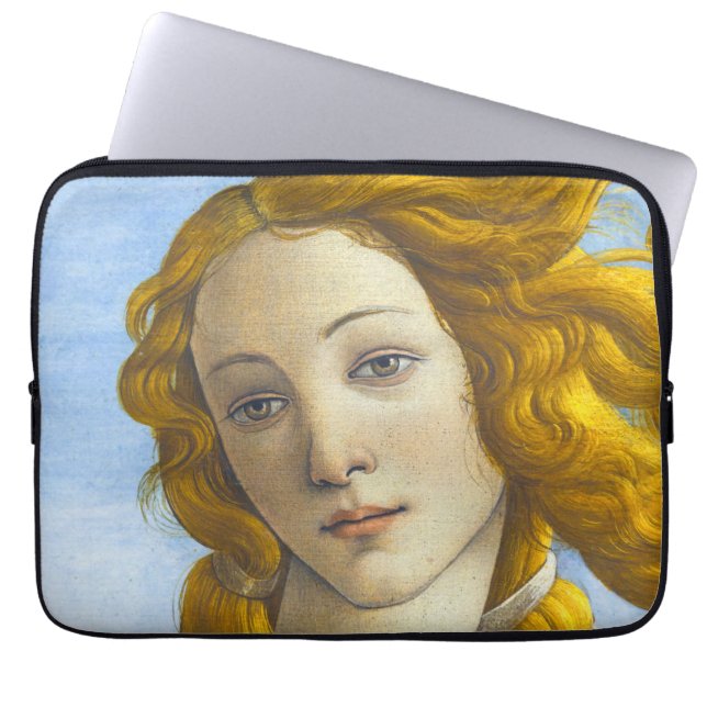 Sandro Botticelli - Birth of Venus Detail Laptop Sleeve (Front)