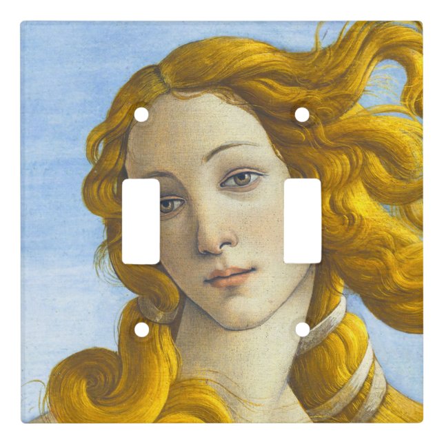 Sandro Botticelli - Birth of Venus Detail Light Switch Cover (Front)