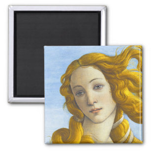Sandro Botticelli - Birth of Venus Detail Magnet