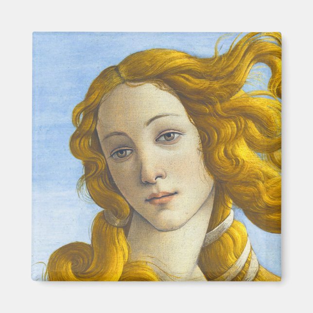Sandro Botticelli - Birth of Venus Detail Magnet (Front)