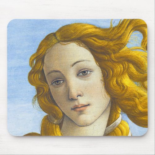 Sandro Botticelli _ Birth of Venus Detail Mouse Pad