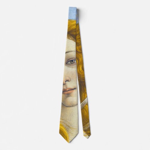 Sandro Botticelli _ Birth of Venus Detail Neck Tie