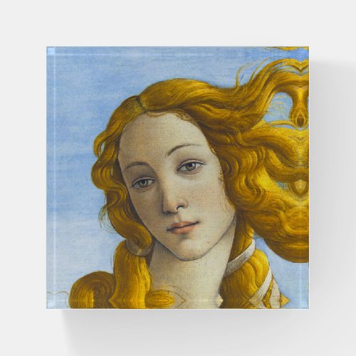 Sandro Botticelli _ Birth of Venus Detail Paperweight