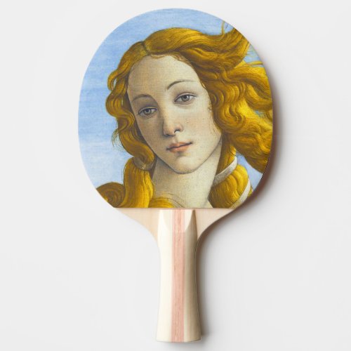 Sandro Botticelli _ Birth of Venus Detail Ping Pong Paddle