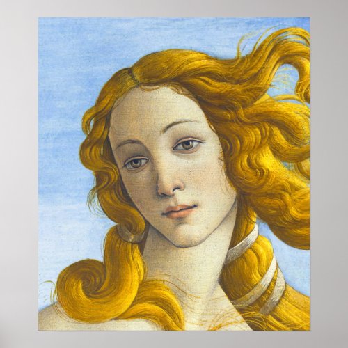 Sandro Botticelli _ Birth of Venus Detail Poster