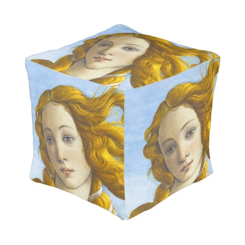 Sandro Botticelli _ Birth of Venus Detail Pouf