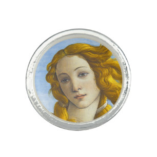 Sandro Botticelli - Birth of Venus Detail Ring