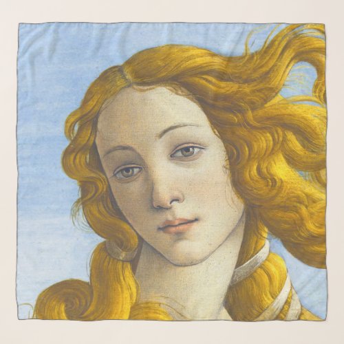 Sandro Botticelli _ Birth of Venus Detail Scarf