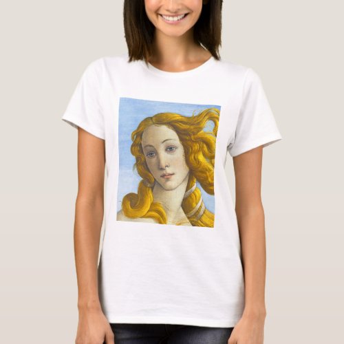 Sandro Botticelli _ Birth of Venus Detail T_Shirt