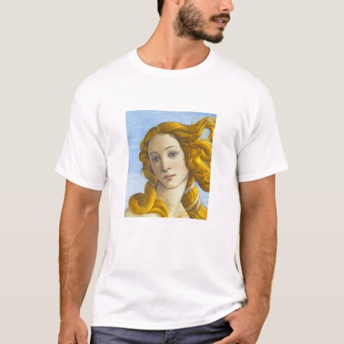 Sandro Botticelli _ Birth of Venus Detail T_Shirt