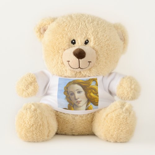 Sandro Botticelli _ Birth of Venus Detail Teddy Bear