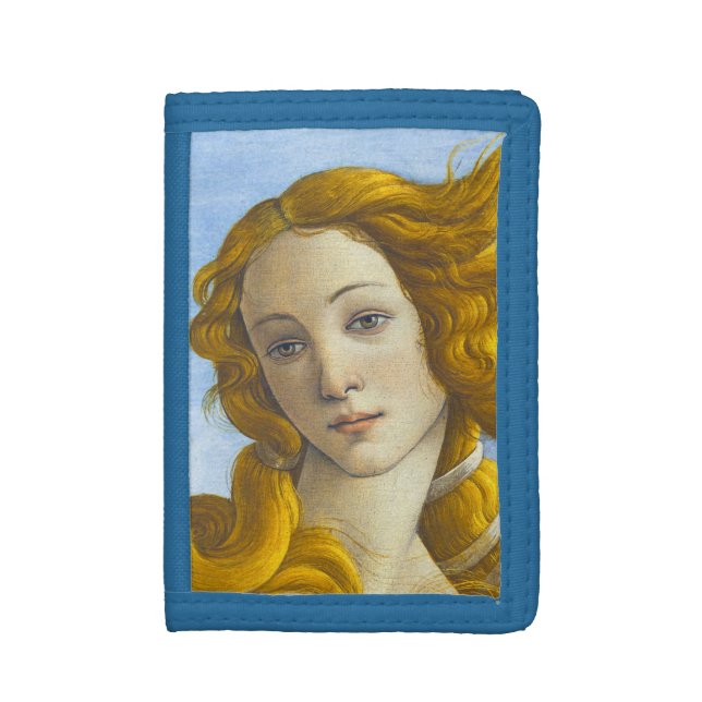 Sandro Botticelli - Birth of Venus Detail Trifold Wallet (Front Vertical)