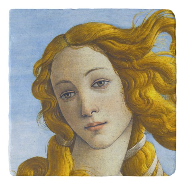 Sandro Botticelli - Birth of Venus Detail Trivet (Front)