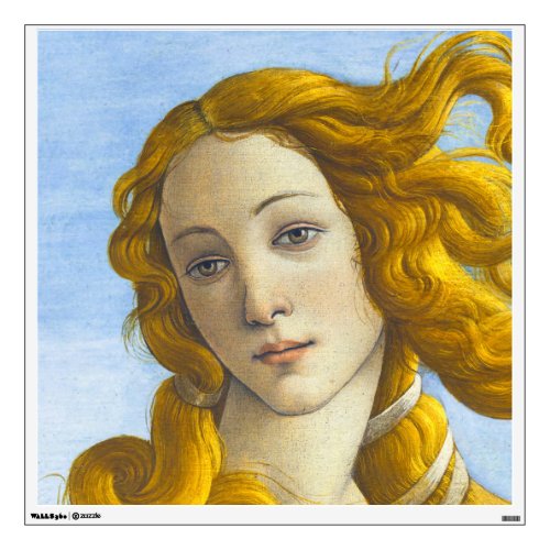 Sandro Botticelli _ Birth of Venus Detail Wall Decal