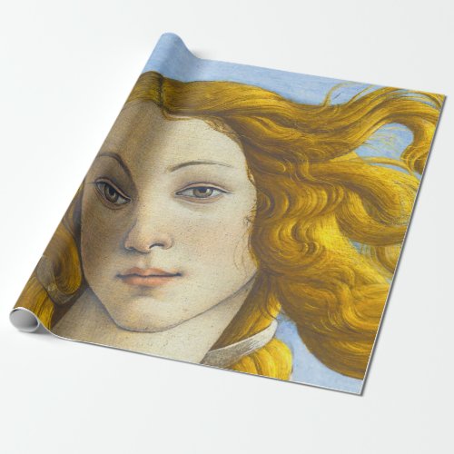 Sandro Botticelli _ Birth of Venus Detail Wrapping Paper