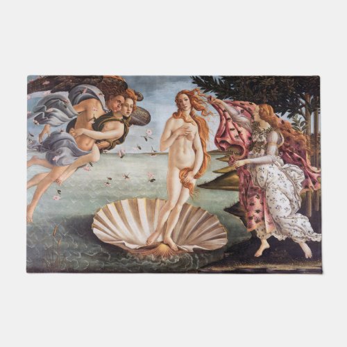 Sandro Botticelli _ Birth of Venus Doormat