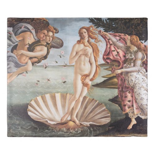 Sandro Botticelli _ Birth of Venus Duvet Cover