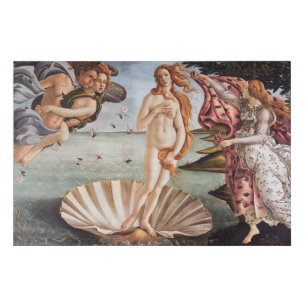 Sandro Botticelli - Birth of Venus Faux Canvas Print