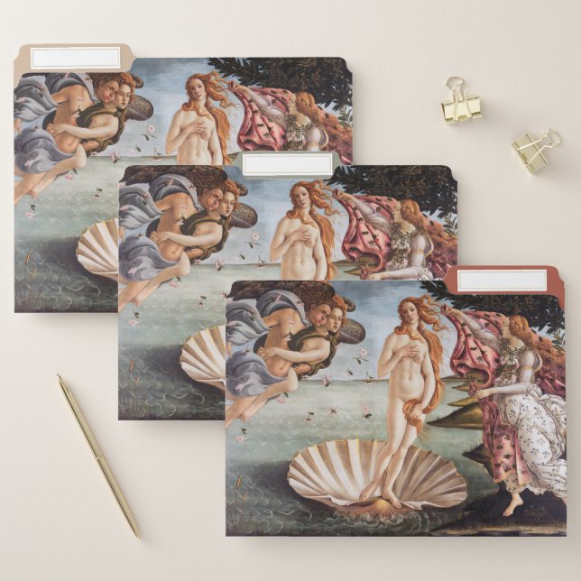 Sandro Botticelli - Birth of Venus File Folder (Set)