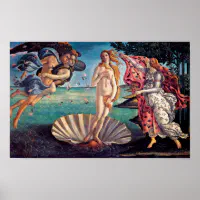 The Birth of Venus by Sandro Botticelli, Classic Art Painting -- Modern  Postcard