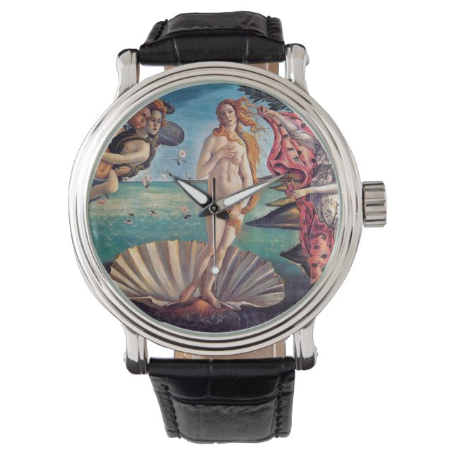 Sandro Botticelli - Birth of Venus - Fine Art Watch (Front)
