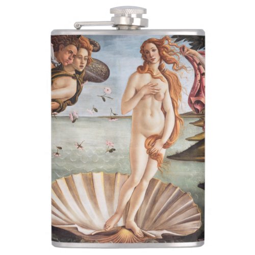 Sandro Botticelli _ Birth of Venus Flask
