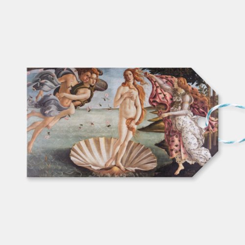 Sandro Botticelli _ Birth of Venus Gift Tags