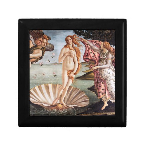 Sandro Botticelli _ Birth of Venus Glass Gift Box