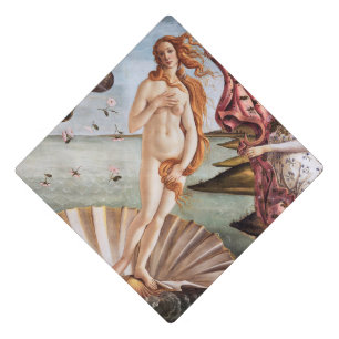 Sandro Botticelli - Birth of Venus Graduation Cap Topper