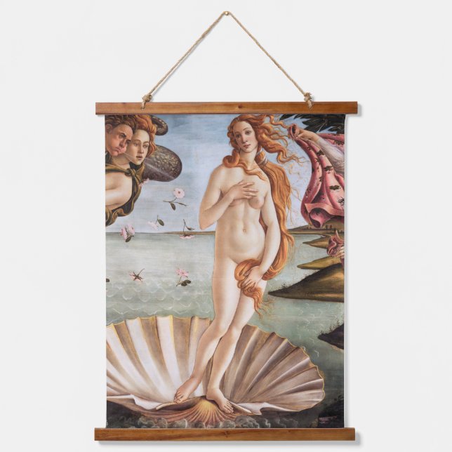 Sandro Botticelli - Birth of Venus Hanging Tapestry (Front)