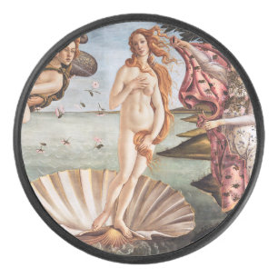 Sandro Botticelli - Birth of Venus Hockey Puck
