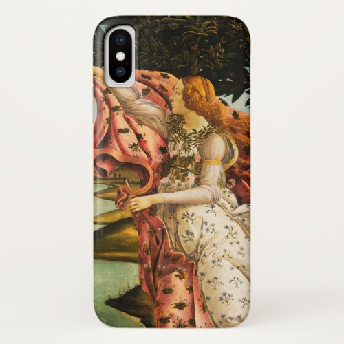 Sandro Botticelli Birth of Venus Hora of Spring iPhone X Case