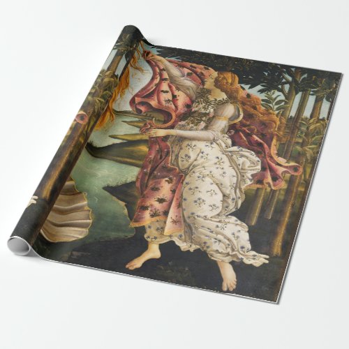Sandro Botticelli Birth of Venus Hora of Spring Wrapping Paper