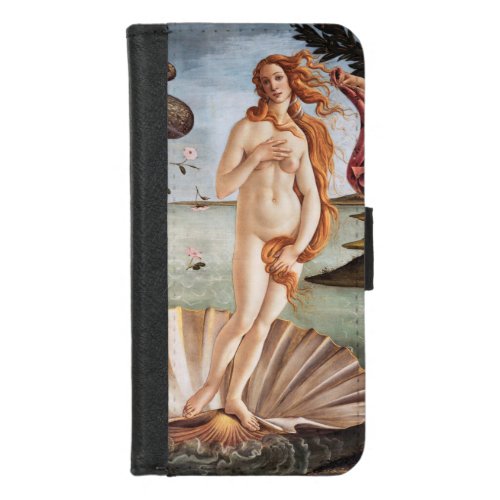 Sandro Botticelli _ Birth of Venus iPhone 87 Wallet Case