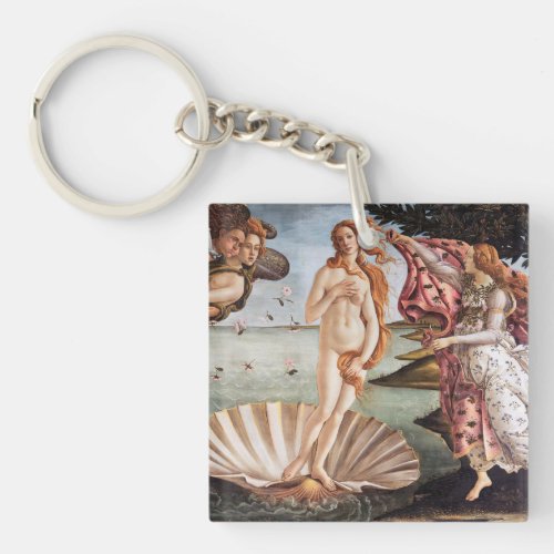 Sandro Botticelli _ Birth of Venus Keychain