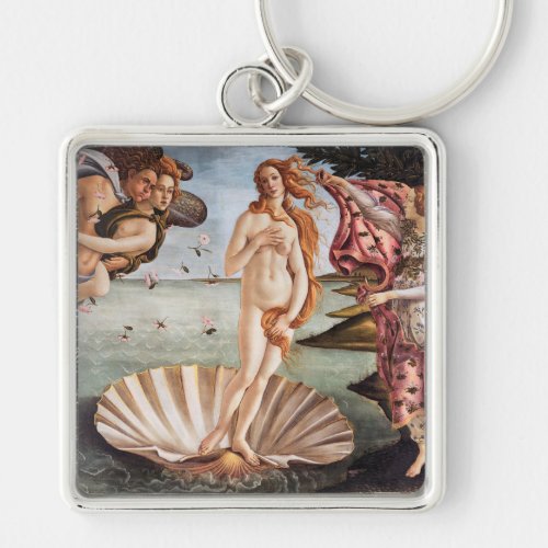 Sandro Botticelli _ Birth of Venus Keychain