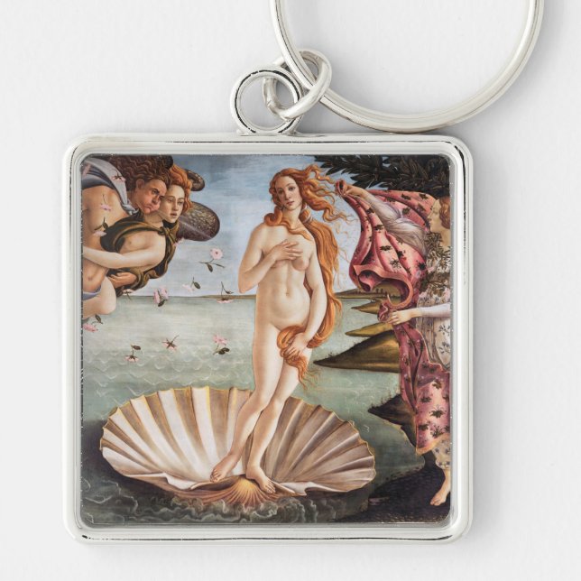 Sandro Botticelli - Birth of Venus Keychain (Front)