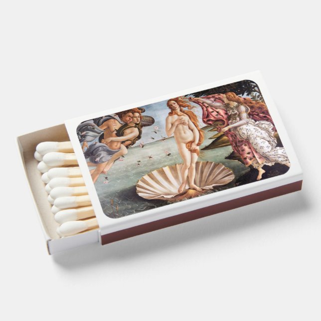Sandro Botticelli - Birth of Venus Matchboxes (Front Open)