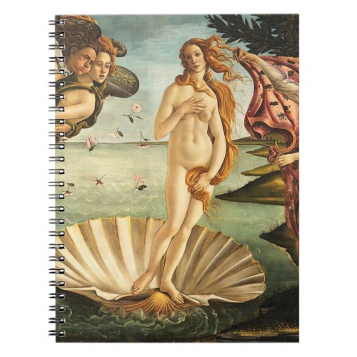 Sandro Botticelli Birth Of Venus Notebook