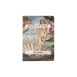 Sandro Botticelli - Birth of Venus Passport Holder