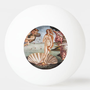 Sandro Botticelli - Birth of Venus Ping Pong Ball
