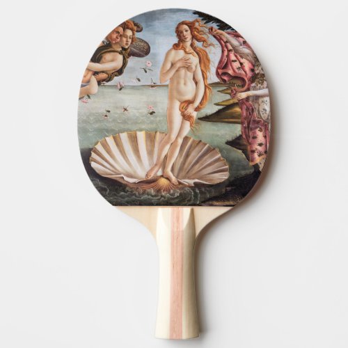 Sandro Botticelli _ Birth of Venus Ping Pong Paddle