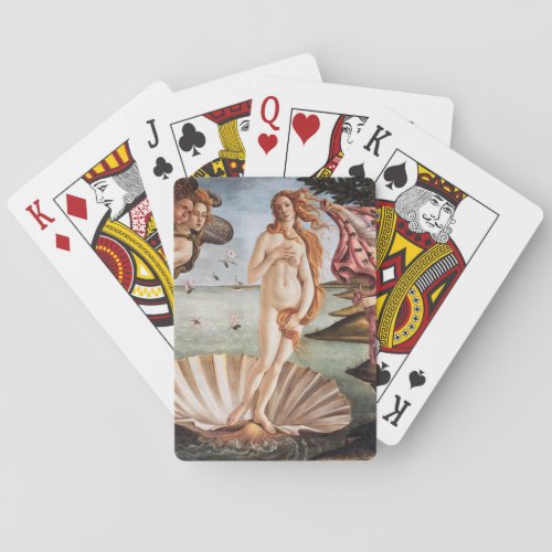 Sandro Botticelli _ Birth of Venus Playing Cards