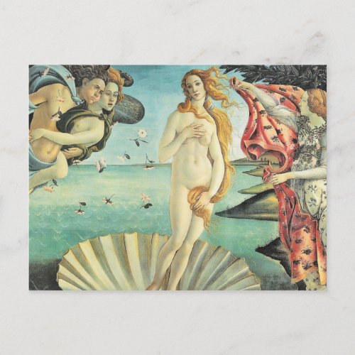 Sandro Botticelli Birth of Venus Postcard