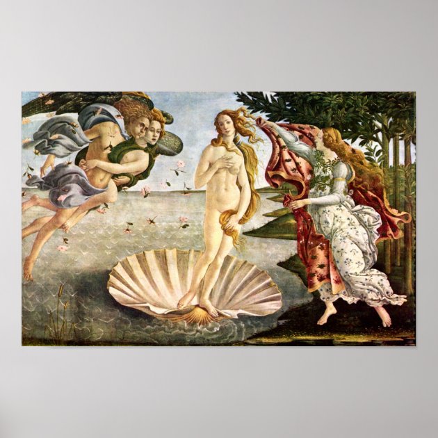 Sandro Botticelli Birth Of Venus Poster Zazzle   Sandro Botticelli Birth Of Venus Poster Rf0d65fb9703640cdb813e880b52be30c Acean 8byvr 630 