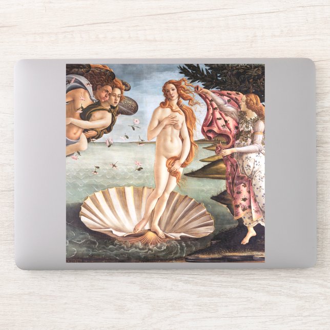 Sandro Botticelli - Birth of Venus Sticker (Computer)