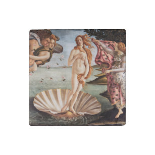 Sandro Botticelli - Birth of Venus Stone Magnet