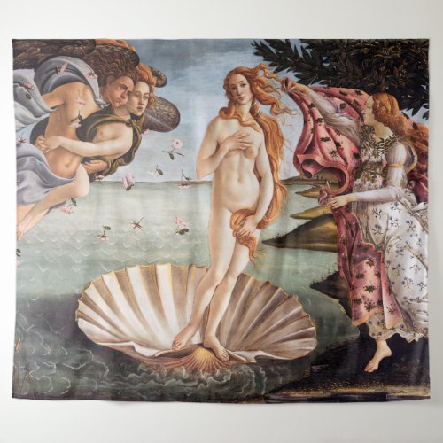 Sandro Botticelli _ Birth of Venus Tapestry