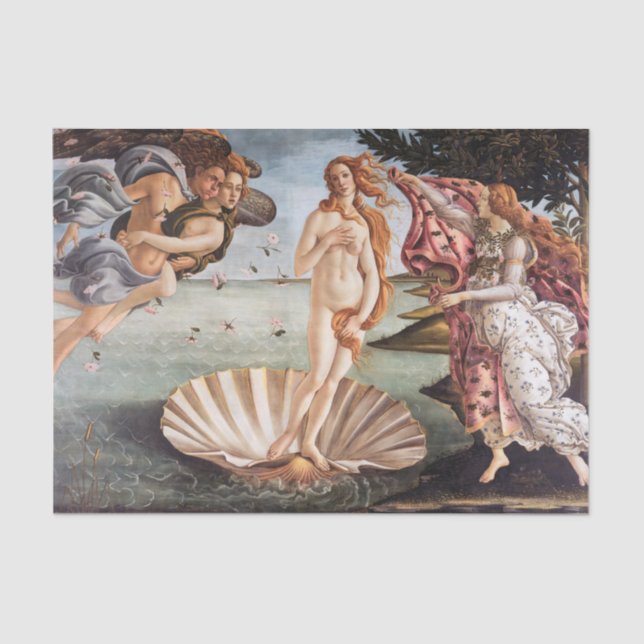 Sandro Botticelli - Birth of Venus Tissue Paper (Front)